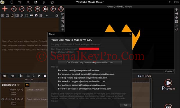 Windows Movie Maker Serial Key Free Download